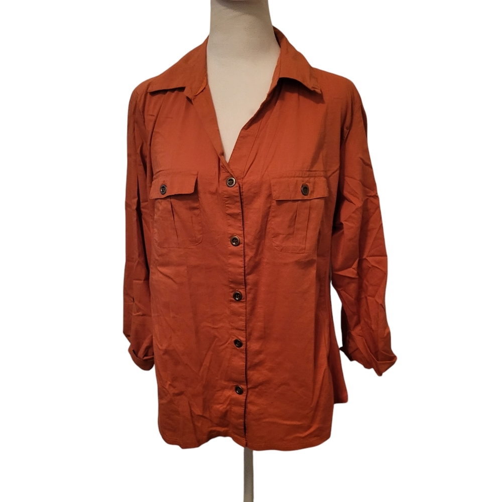 Coral Bay Button Down Shirt sz XL